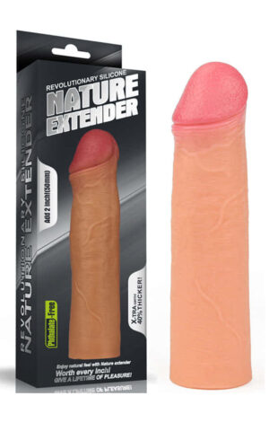 Ултра реалитична силиконска навлака 17,5 см. Nature Extender