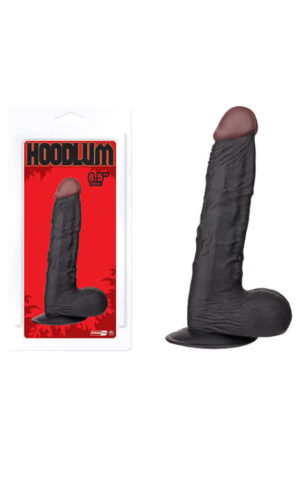 Hoodlum црно реалистично дилдо 22х5 см.